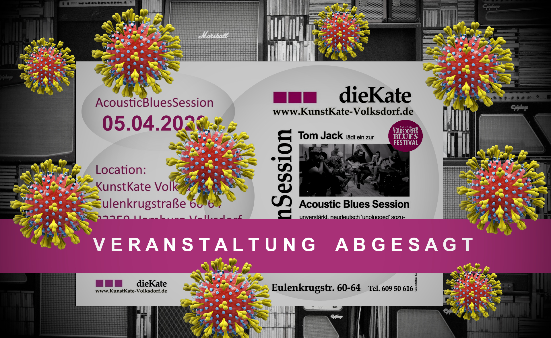 05.04.2020 – Acoustic Blues Session (ABS) – KunstKate Volksdorf